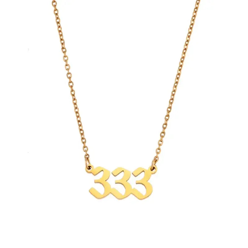 Number Necklace