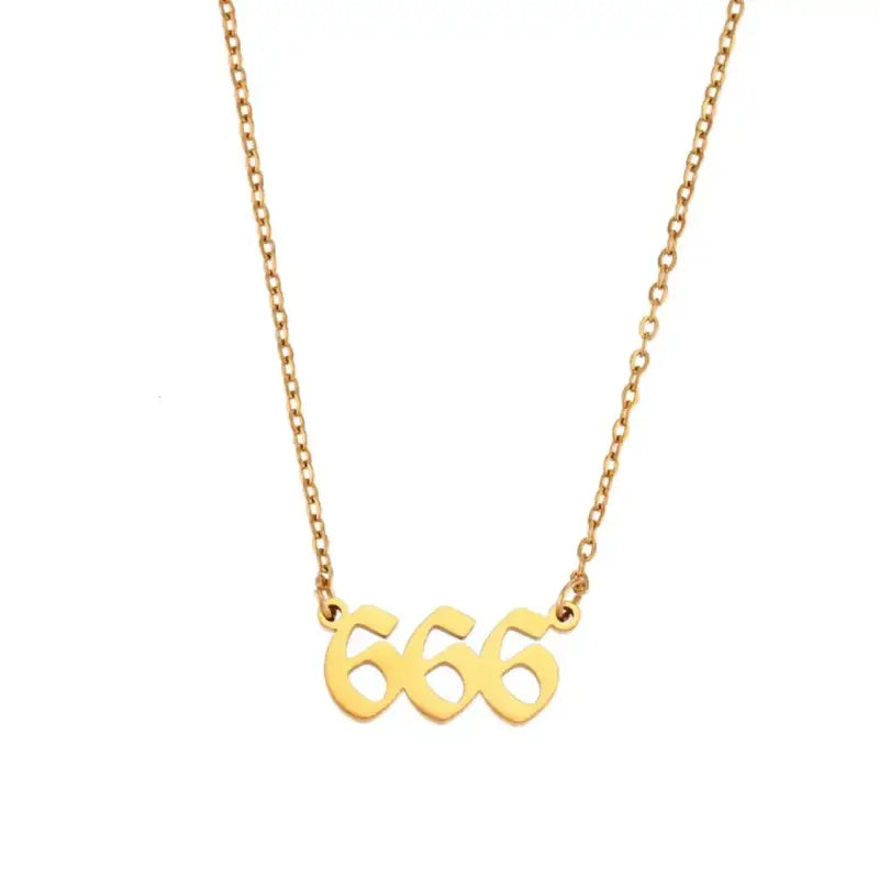Number Necklace