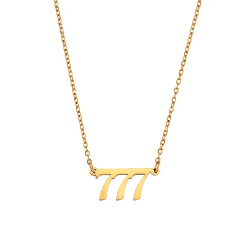 Number Necklace
